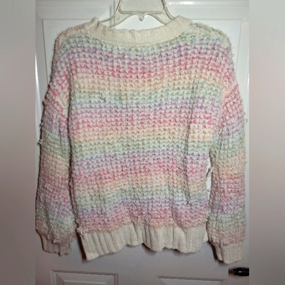 Pastel Rainbow Sweater - Picture 2 of 2